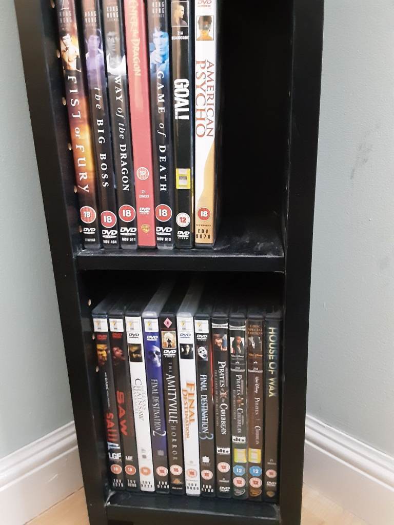 Large Selection of DVDs - Mixed Genres, Good Condition