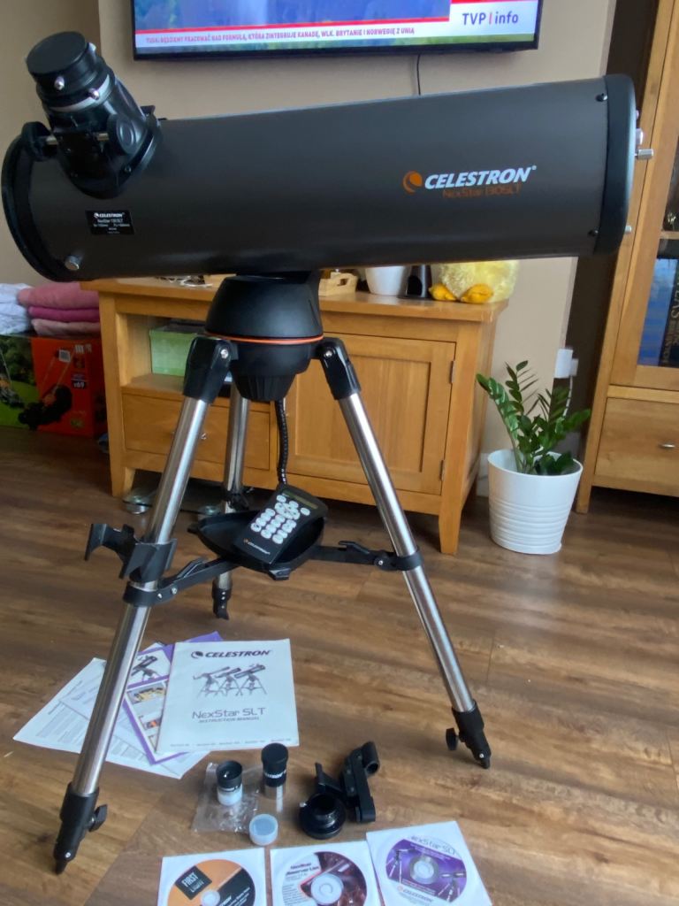 Celestron NexStar SLT Telescope with Tripod and Accessories