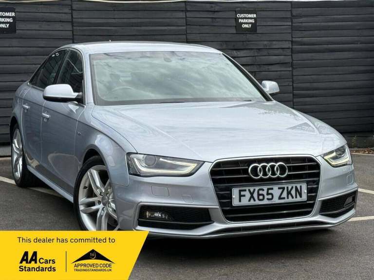 2015 Audi A4 2.0 TDI S line Multitronic Euro 6 (s/s) 4dr (Nav) SALOON Diesel Automatic