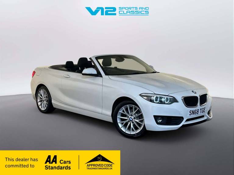 2019 BMW 2 Series 218i SE 2dr [Nav] CONVERTIBLE PETROL Manual