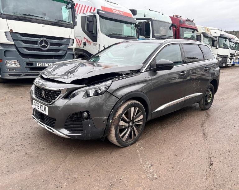 2019 PEUGEOT GT LINE PREMIUM 7 SEATER B-HDI 1.5 DIESEL DAMAGED SALVAGE 
