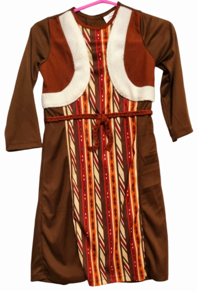 Christmas Nativity Shepherd's Outfit for Ages 3-5 | Perfect for School Plays & Festive Performances