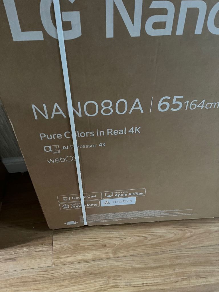 65inch LG NANO 80A