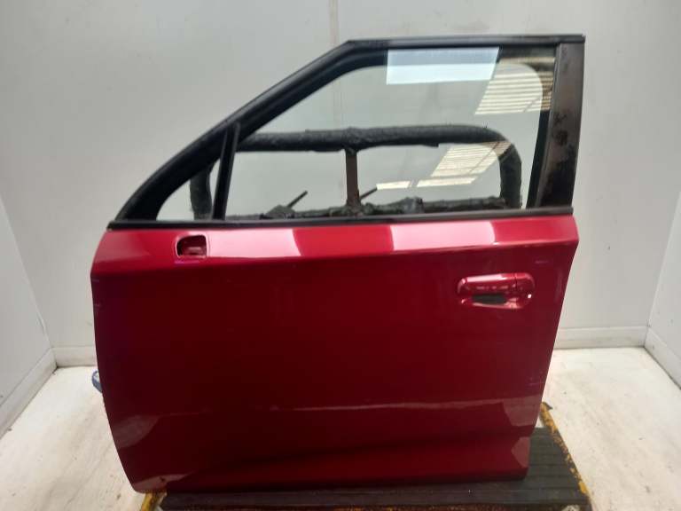Mg Mg3 Left Front Door N/S 2012-2024 Red 5 Door Hatchback