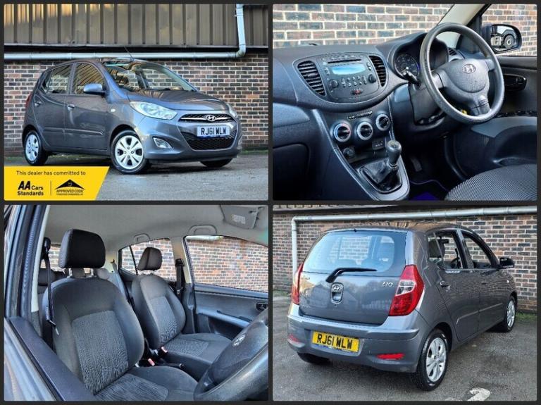 2011 Hyundai i10 1.2 Active 5dr HATCHBACK PETROL Manual