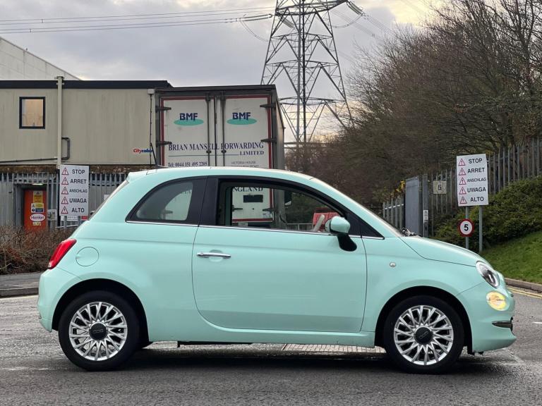 2016 Fiat 500 1.2 Lounge Euro 6 (s/s) 3dr HATCHBACK Petrol Manual