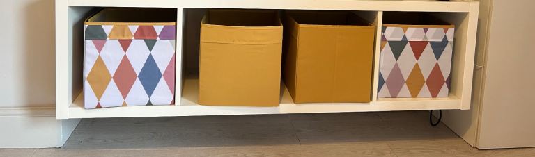 4 boxes (storage unit is not included)