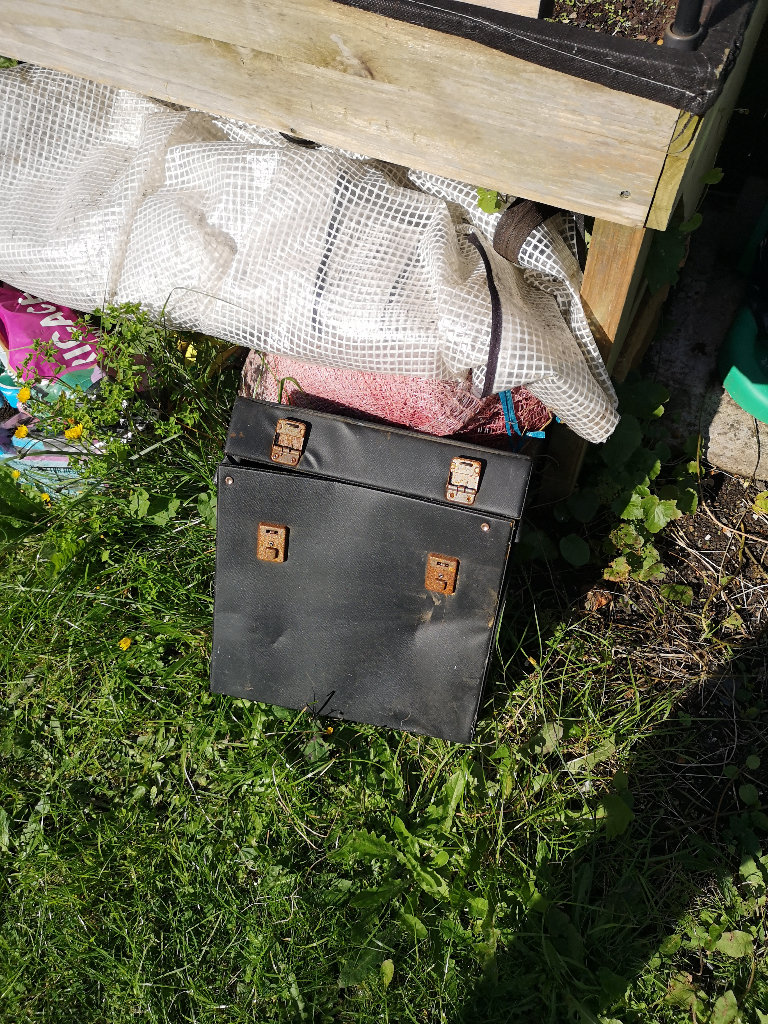 old tatty record box, buy or swap