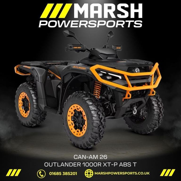 Can-am Outlander 1000R XT-P ABS T 2026 - Can-Am Official Dealer - Reserve Now!