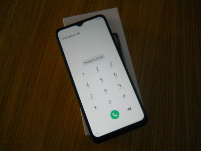 Samsung Galaxy A12 128GB Blue, Dual Sim, Sim Free, Faulty Mic,