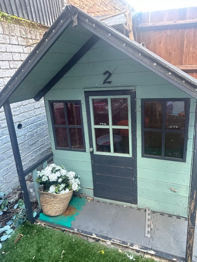 Kids Wooden Outdoor Playhouse – Ready for a New Garden