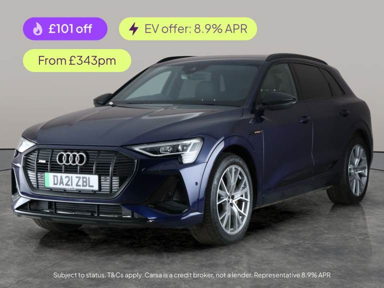 2021 Audi e-tron 230kW 50 Quattro 71kWh Black Edition 5dr Auto ESTATE ELECTRIC Automatic