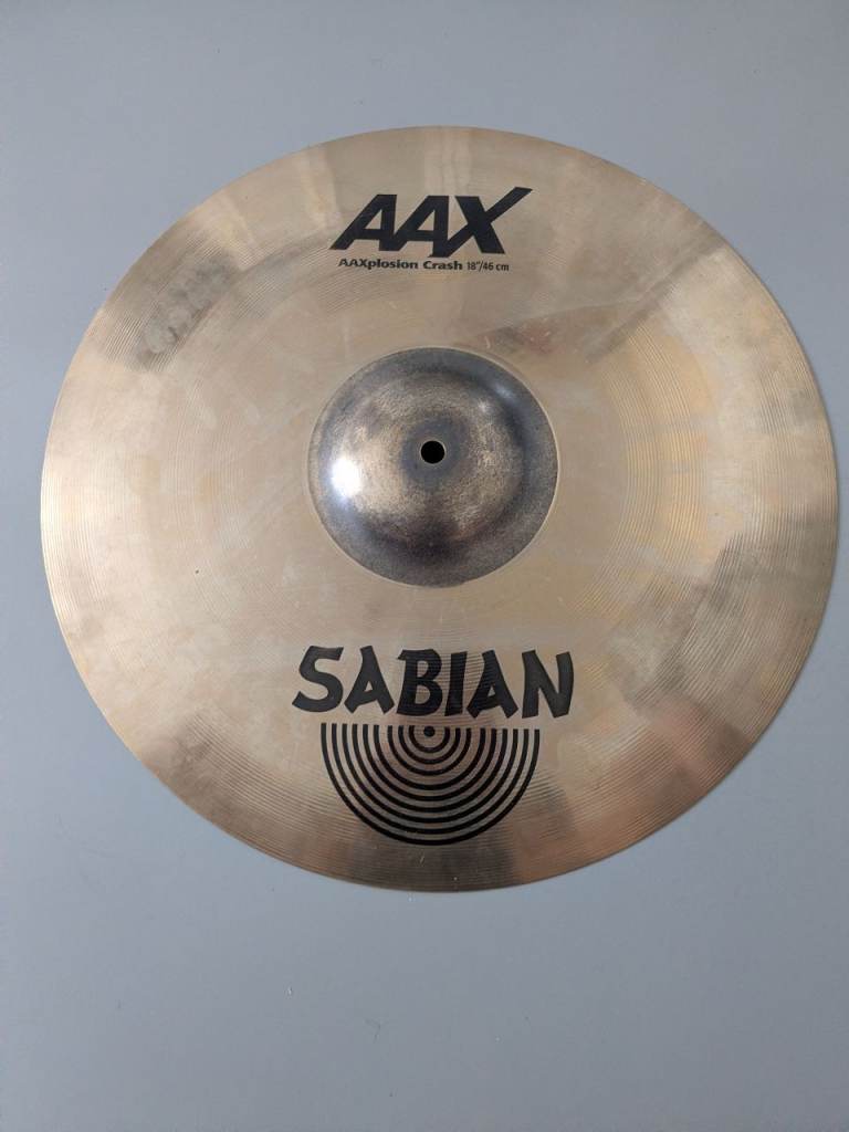Sabian AAXplosion 18" Crash Cymbal – Good Condition