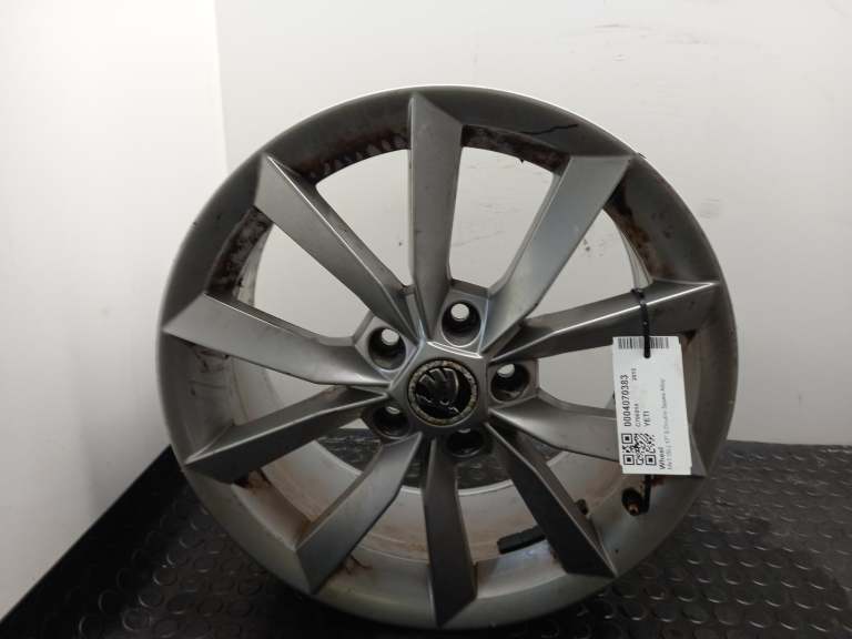Skoda Yeti Alloy Wheel 17 Inch 5x112 Offset Et45 7j 2009-2018 5l0601025k