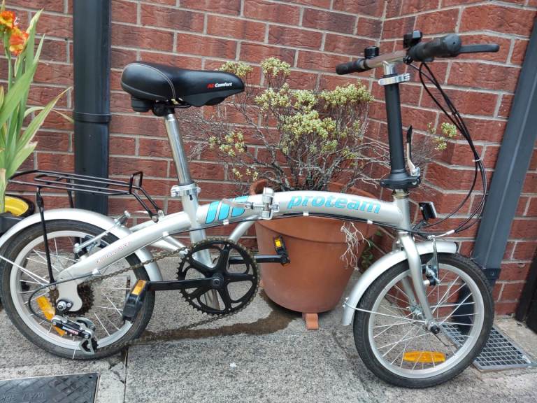Proteam silver folding bikes