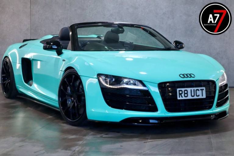 2010 Audi R8 5.2 FSI V10 Spyder 2dr Petrol R Tronic quattro Euro 4 (525 ps) Convertible Petrol Au...