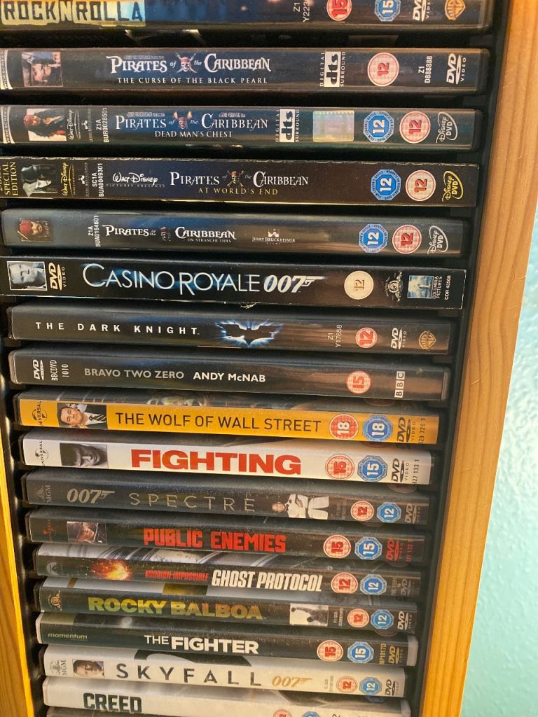 Selection of DVD Movies – Great Condition