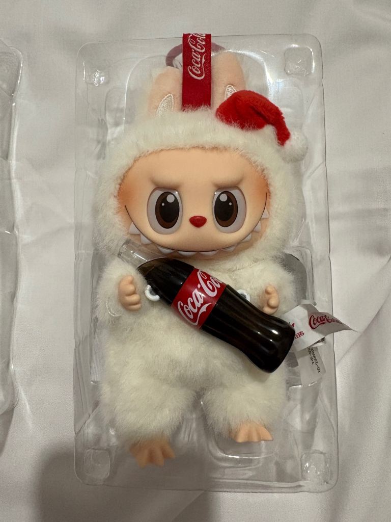 Labubu x1 glass cola bottle 