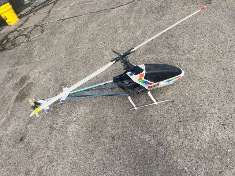 Model petrol helicopter 