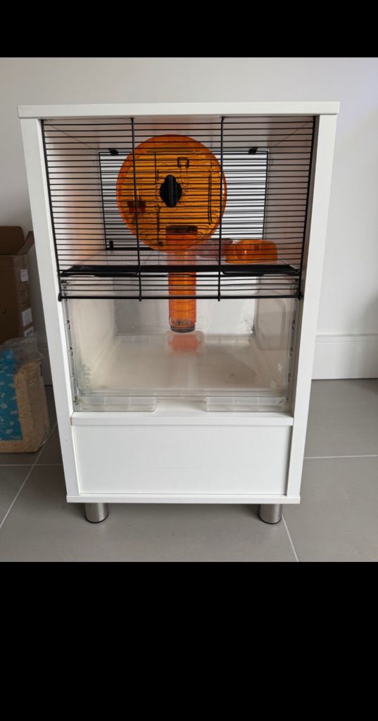 Omlet hamster cage with accessories 
