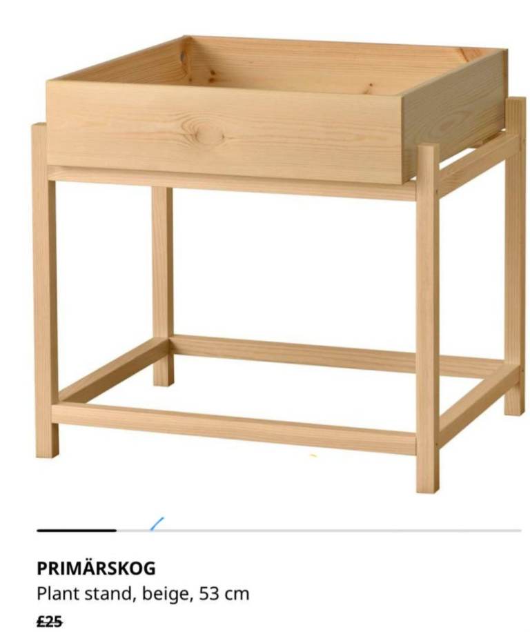 The IKEA PRIMARSKOG Plant Stand at 53 cm