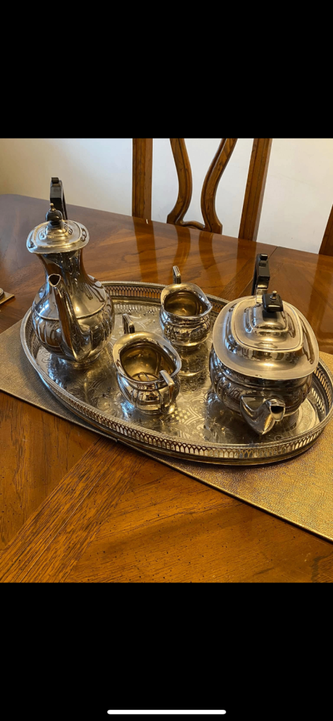 Vintage Silver plated coffee and tea set 