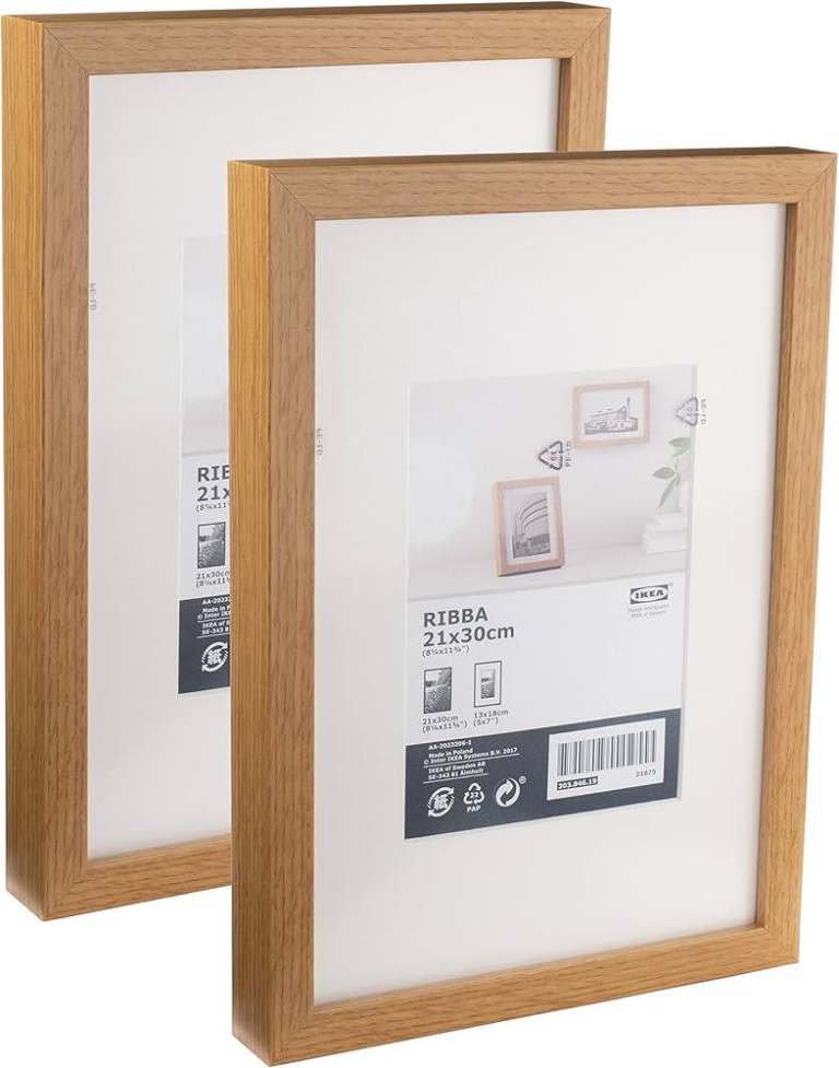 Ikea Ribba Frames - Beech or Oak