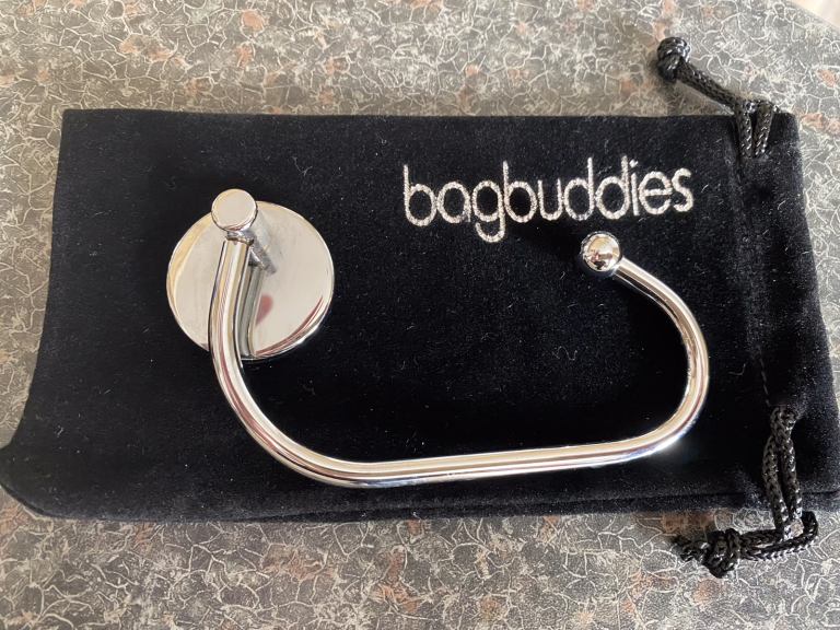 Chrome Handbag Hanger Wedding Favour