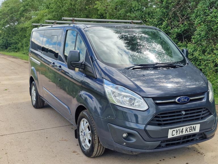 2014 Ford Transit Custom 290 LTD 6 Seat Crew Cab  Drives Perfect  7m MOT