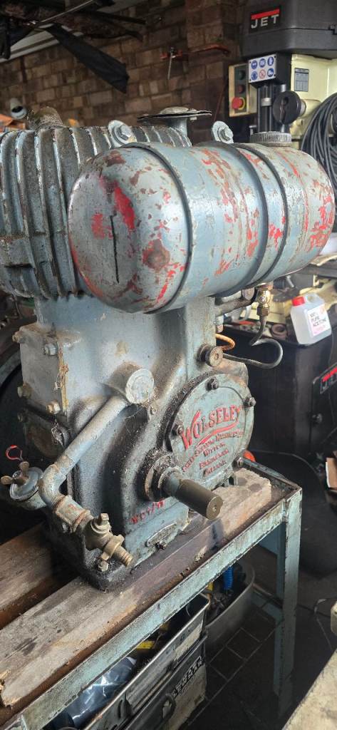 Wolseley wd 1 stationary engine 