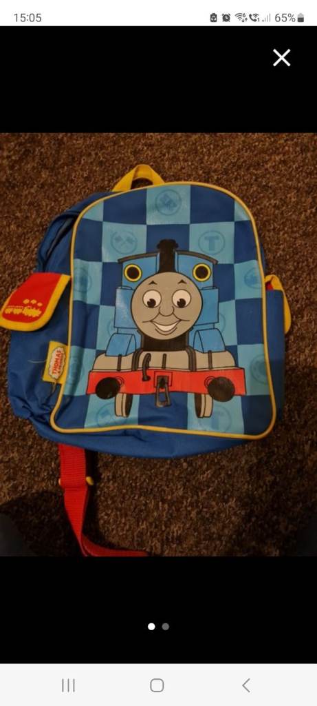image for FREE Thomas the tank engine backpack 
