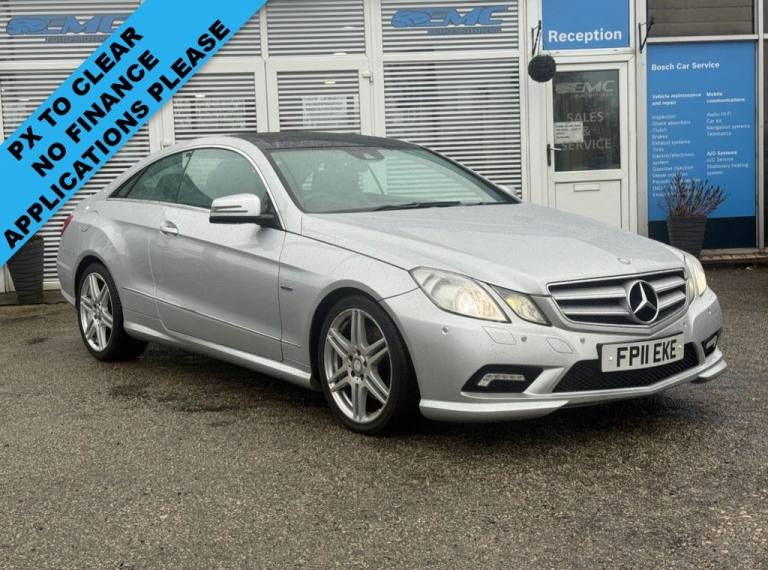 2011 11 MERCEDES-BENZ E-CLASS 2.1 E250 CDI BLUEEFFICIENCY SPORT COUPE 2DR DIESEL