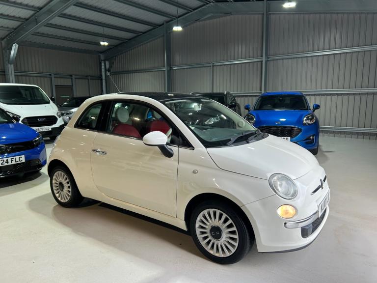 2010 Fiat 500 1.2 Lounge 3dr HATCHBACK Petrol Manual