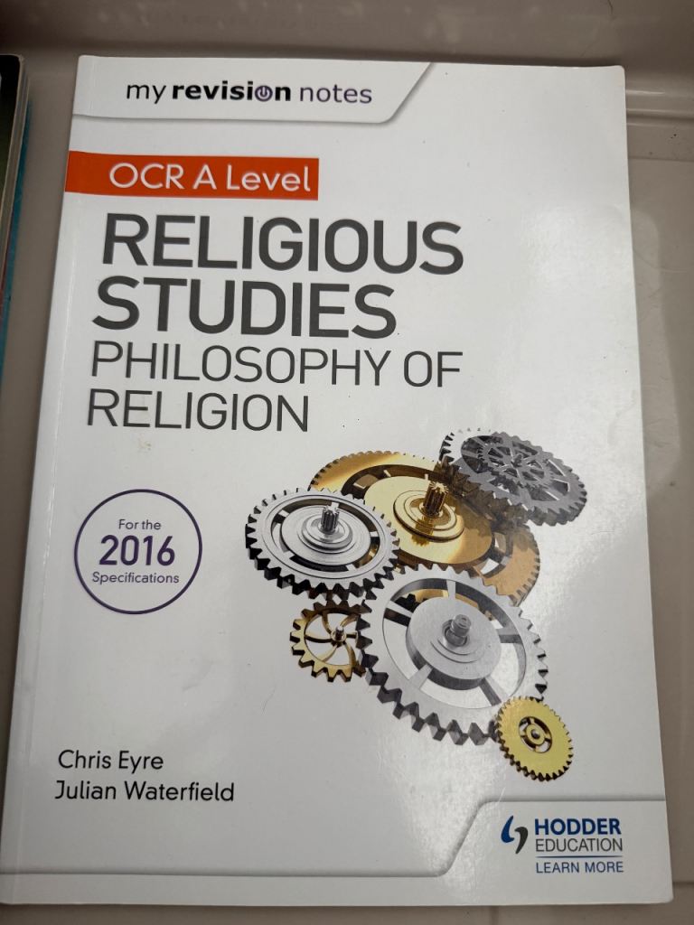 OCR A LEVEL RS REVISION BOOK 