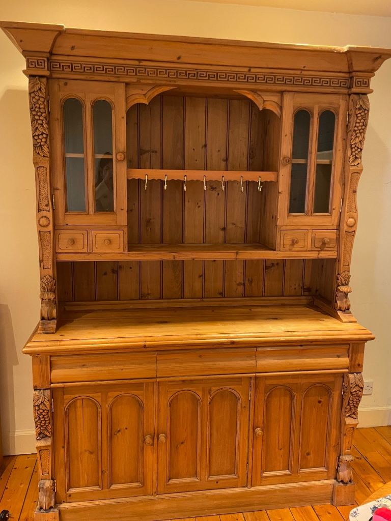 Beautiful antique solid pine dresser