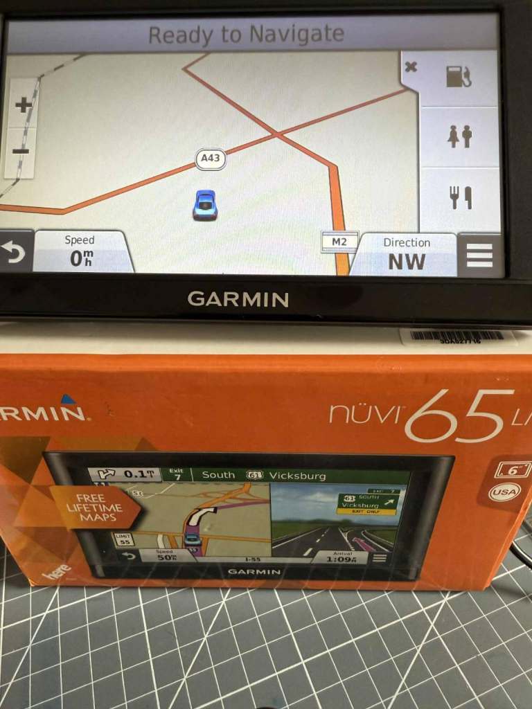 Garmin sat nav 6inch USA