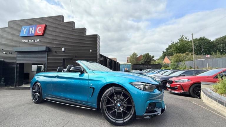 2020 BMW 4 Series 2.0 420i GPF M Sport Auto Euro 6 (s/s) 2dr Convertible Petrol Automatic