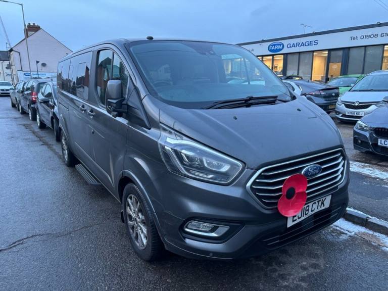 2018 Ford Tourneo Custom 2.0 310 EcoBlue Titanium X Minibus Double Cab 5dr Diesel Auto L2 Euro 6 ...
