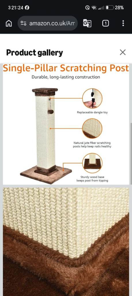 Cat scratching post 