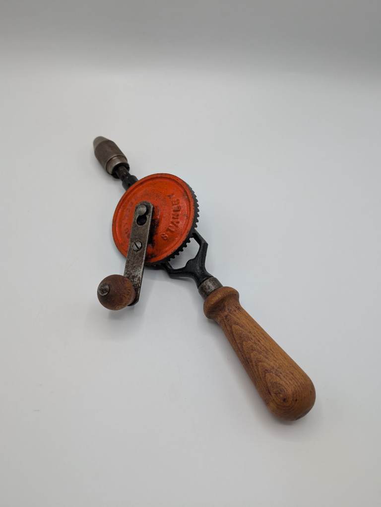 Stanley egg beater hand drill & hand ratchet screwdriver