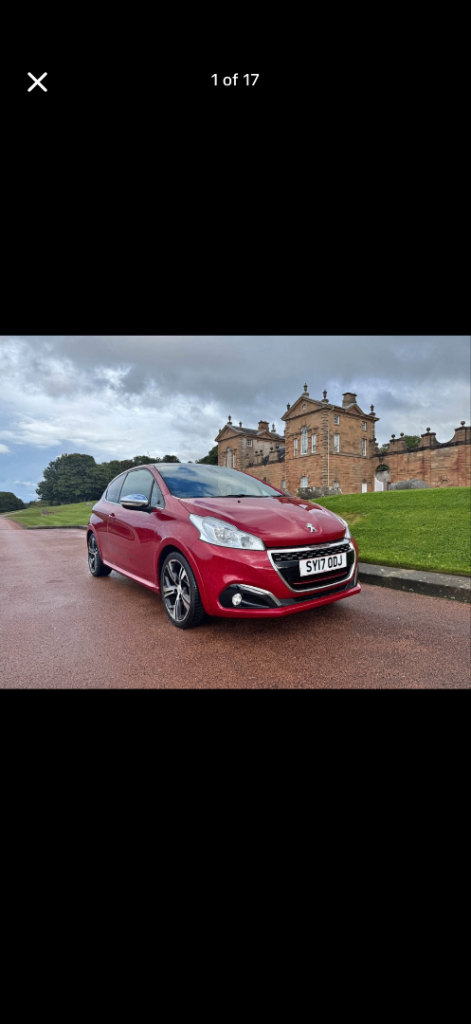Peugeot, 208, Hatchback, 2017, Manual, 1598 (cc), 3 doors