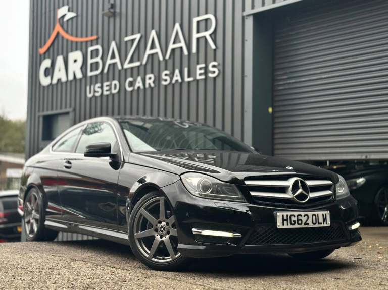 Mercedes-Benz C Class 1.6 C180 BlueEfficiency AMG Sport G-Tronic+ Euro 5 (s/s) 2dr Petrol Automatic