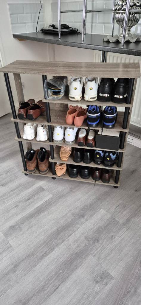 Large shoe rack storage