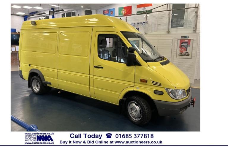 2006 Mercedes-Benz Sprinter 416 2.7CDI 156PS AUTO MWB SUPPORT VAN C/W TAIL LIFT. ----------------...