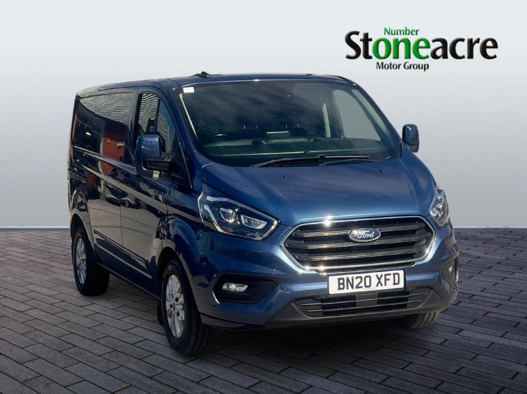 2020 Ford Transit Custom 2.0 EcoBlue 185ps Low Roof D/Cab Limited Van Auto PANEL VAN DIESEL Autom...