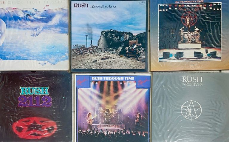 Rush Vinyl Album Collection – Great Condition