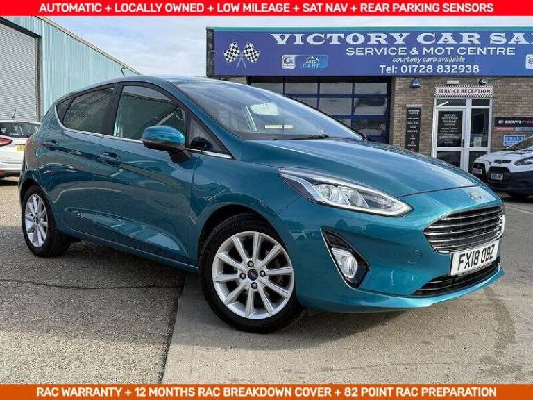 2018 Ford Fiesta T EcoBoost Titanium Hatchback Petrol Automatic