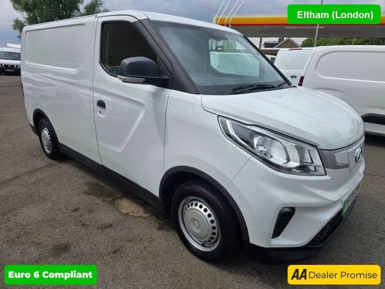 2022 Maxus eDeliver 3 35kWh Electric Van in White with 65,300 miles, 1 owner, ULEZ compliant, aut...