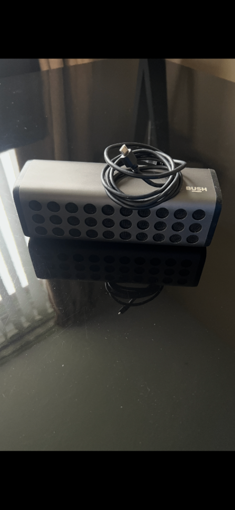 image for BUSH Bluetooth Speaker/Rechargeable With Charging Cable 