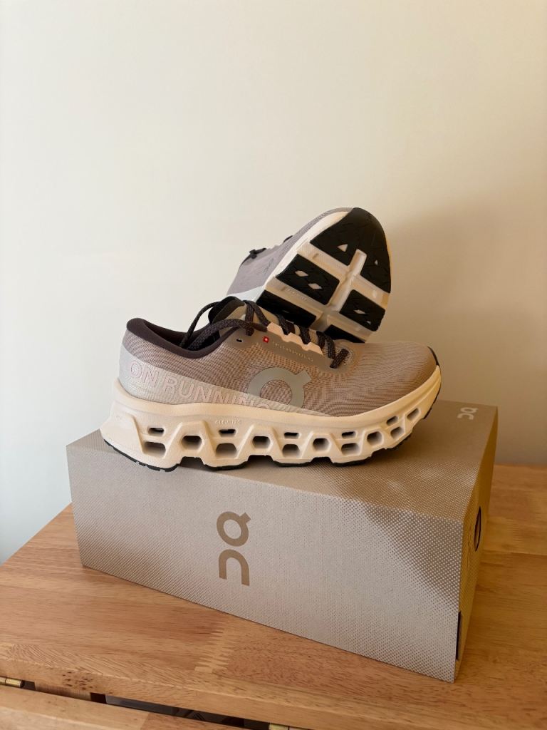 On Cloudmonster 3 Women’s Running Shoes UK 5.5 Ivory NEW Box Cloud Monster